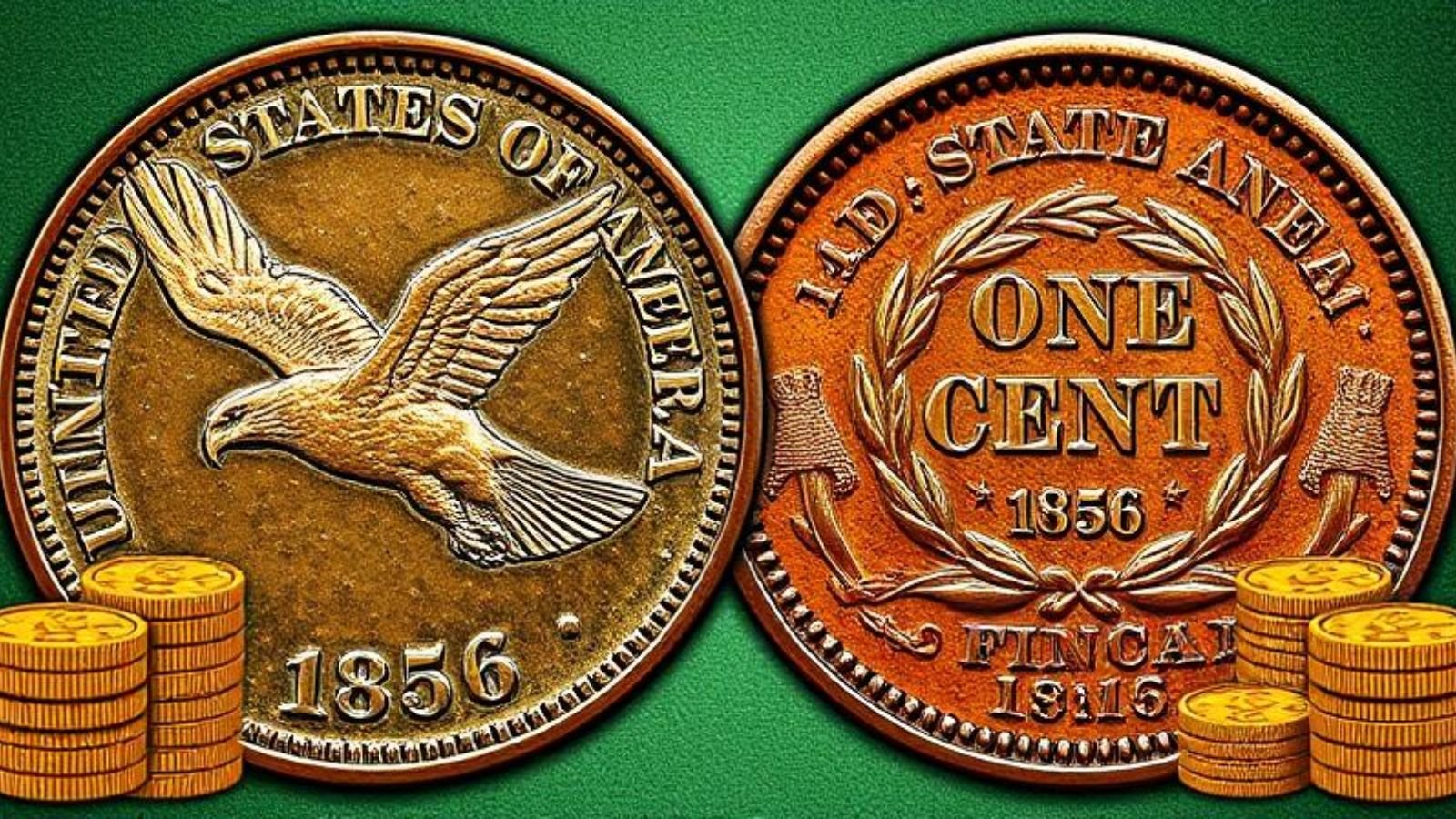 1856 Flying Eagle Cent