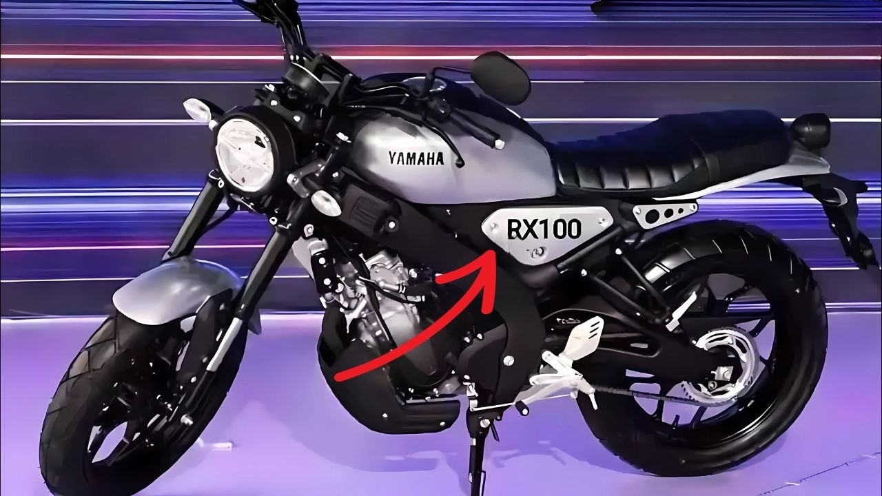 New look Yamaha RX 100