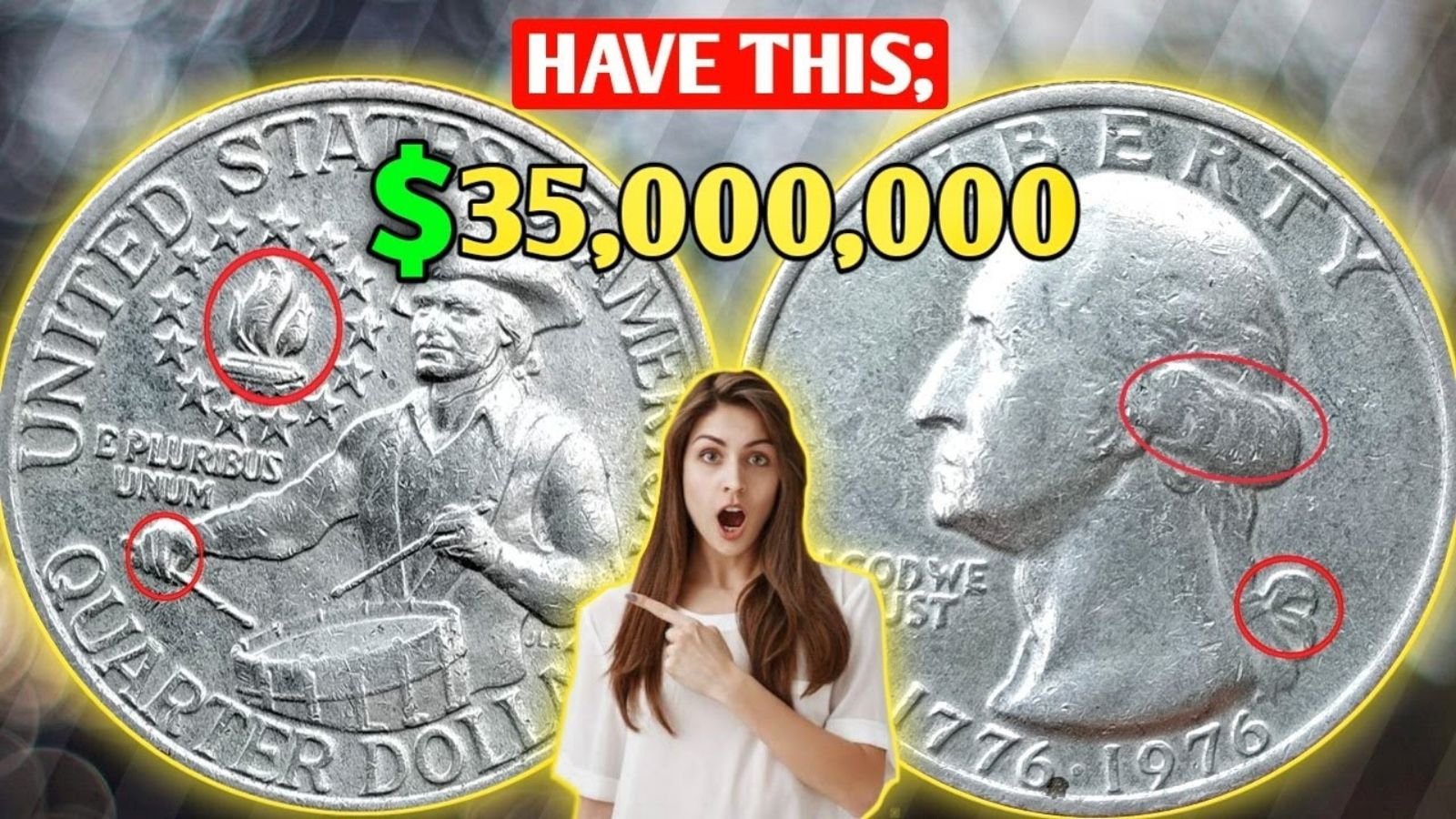 Valuable 1976 Bicentennial Quarter